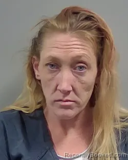 Mugshot of ALISON ANNE GARRETT booked in Escambia County, Florida on May 21, 2026