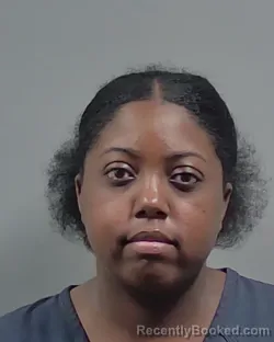Mugshot of JAZMIN SHARDAE RICH booked in Escambia County, Florida on June 17, 2026