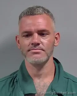 Mugshot of DAVID MICHAEL NIELSEN booked in Escambia County, Florida on June 25, 2026