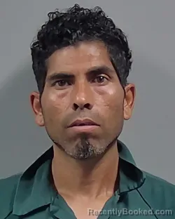 Mugshot of SAUL PEREZ MENDEZ booked in Escambia County, Florida on June 28, 2026