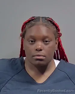 Mugshot of TYKERIA RE'NIYAH CARGILL booked in Escambia County, Florida on June 28, 2026