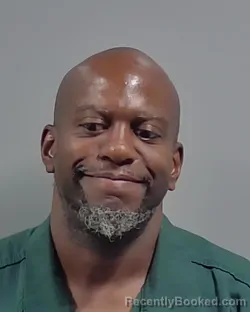 Mugshot of DENELL FREDRICK JAMES booked in Escambia County, Florida on June 30, 2026