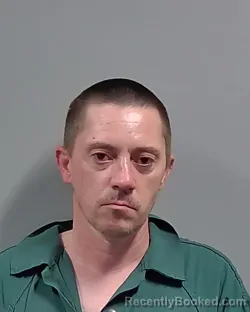 Mugshot of MICHAEL LEE HUNTON booked in Escambia County, Florida on July 2, 2026