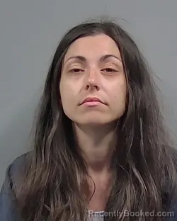 Mugshot of RACHEL MARIE MCARTHUR booked in Escambia County, Florida on July 5, 2026
