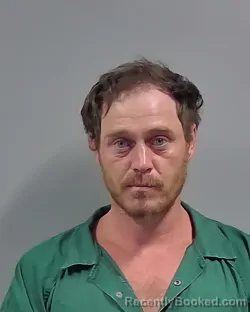 Mugshot of JOHN MICHAEL MORGAN booked in Escambia County, Florida on July 6, 2026