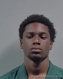 Mugshot of CHRISTIAN LAMAR JACKSON booked in Escambia County, Florida on July 9, 2026