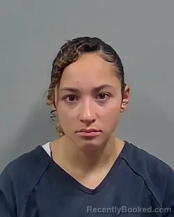 Mugshot of QAILA MARIE ORTEGA booked in Escambia County, Florida on July 12, 2026