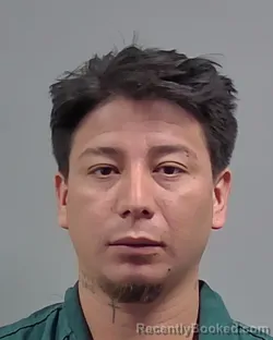 Mugshot of ERICK GABRIEL ESPINOSA NIETO booked in Escambia County, Florida on July 13, 2026