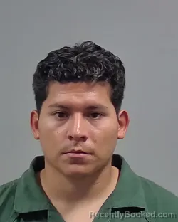 Mugshot of BRYAN YAHIR ARGUETA booked in Escambia County, Florida on July 16, 2026