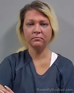Mugshot of Yuliya Vitalievna Zhalnina booked in Escambia County, Florida on August 8, 2026