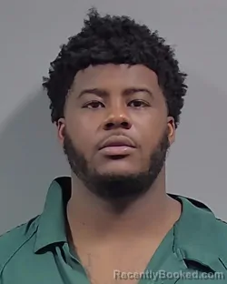 Mugshot of Jajuan Luzell Millender booked in Escambia County, Florida on August 8, 2026
