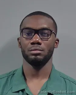 Mugshot of Shaquille Andrea Brown booked in Escambia County, Florida on August 8, 2026