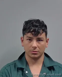 Mugshot of Rodrigo Saul Hernandez booked in Escambia County, Florida on August 8, 2026