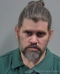 Mugshot of Joseph Ryan Switzer booked in Escambia County, Florida on August 9, 2026