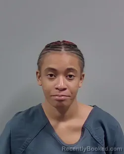 Mugshot of Justyce Allenia Mack booked in Escambia County, Florida on August 12, 2026