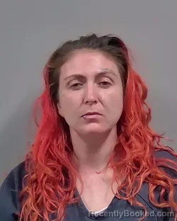 Mugshot of Savanna Denise Callahan booked in Escambia County, Florida on August 13, 2026