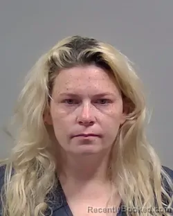 Mugshot of Christina Diane Johnson booked in Escambia County, Florida on August 13, 2026