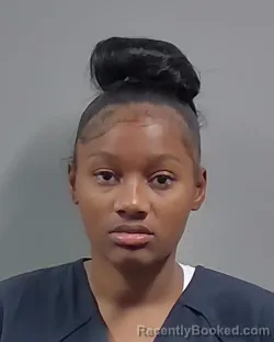 Mugshot of Jayla Diane Curl booked in Escambia County, Florida on August 15, 2026