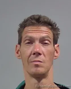 Mugshot of Daniel Frederick Schroeder booked in Escambia County, Florida on August 17, 2026