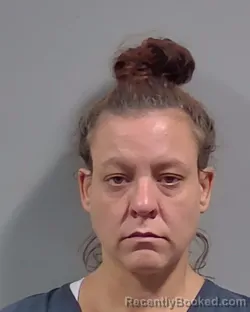 Mugshot of Lannah Kristyn Alford booked in Escambia County, Florida on August 18, 2026
