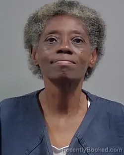 Mugshot of Gwennette Huff booked in Escambia County, Florida on August 20, 2026