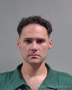 Mugshot of Jacob Angel Torres booked in Escambia County, Florida on August 22, 2026