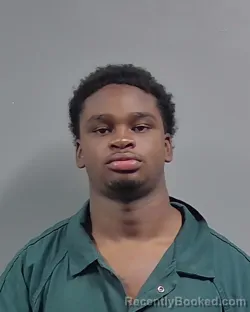 Mugshot of Dequan Keanthony Johnson booked in Escambia County, Florida on August 22, 2026