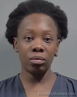 Mugshot of Brianna Lanice Spencer booked in Escambia County, Florida on August 24, 2026