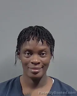 Mugshot of Tequilla Darlene Robinson booked in Escambia County, Florida on August 27, 2026