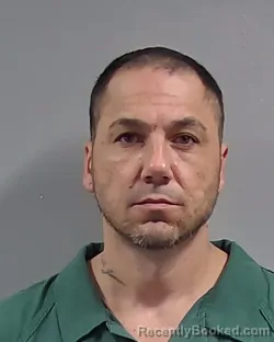 Mugshot of Jesse Benjamin Alcala booked in Escambia County, Florida on August 28, 2026