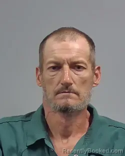 Mugshot of Micheal Scott Griener booked in Escambia County, Florida on August 28, 2026