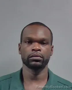 Mugshot of Corderio Jermaine Laney booked in Escambia County, Florida on August 29, 2026