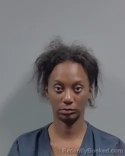 Mugshot of Cagney Chamara Jones booked in Escambia County, Florida on August 30, 2026