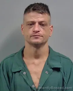 Mugshot of Brandon Kyle Mann booked in Escambia County, Florida on August 31, 2026