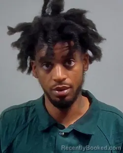 Mugshot of Darrius Rashard Gaston booked in Escambia County, Florida on September 27, 2026