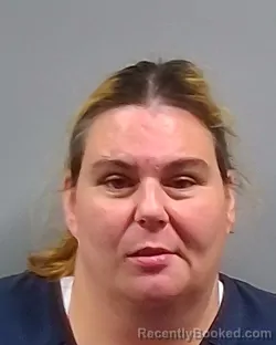 Mugshot of Heather Alexis Bloodsworth booked in Escambia County, Florida on September 30, 2026