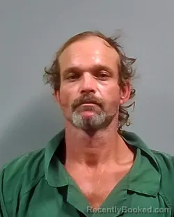 Mugshot of Christopher Dwayne Richards booked in Escambia County, Florida on October 3, 2026