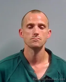 Mugshot of Jordan Kirby Warren booked in Escambia County, Florida on October 3, 2026