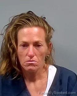 Mugshot of Laura Kathryn Knecht booked in Escambia County, Florida on October 5, 2026