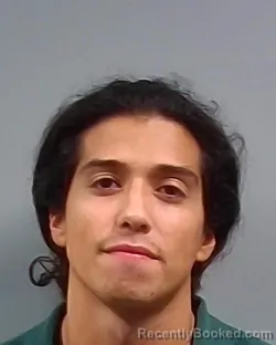 Mugshot of Alfonso Ivan Lopez booked in Escambia County, Florida on October 6, 2026