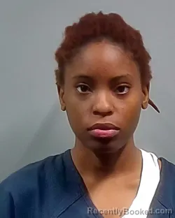 Mugshot of Tekeya Shantrice Moss booked in Escambia County, Florida on October 6, 2026