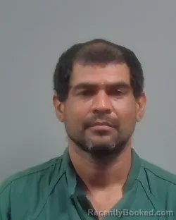 Mugshot of Jose Emilio Amaya Lemus booked in Escambia County, Florida on October 8, 2026