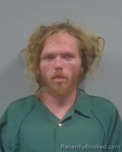 Mugshot of Joshua Tyler Lumley booked in Escambia County, Florida on October 9, 2026