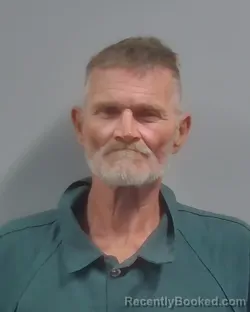 Mugshot of Ronald Paul Johnson booked in Escambia County, Florida on October 11, 2026