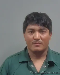 Mugshot of Luis David Torres Flores booked in Escambia County, Florida on October 11, 2026