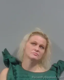 Mugshot of Heather Leann Mccarver booked in Escambia County, Florida on October 11, 2026