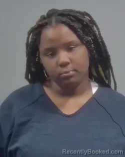 Mugshot of Daviyanna Symone Griffin booked in Escambia County, Florida on October 11, 2026