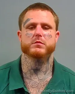 Mugshot of Curtis Dean Crenshaw booked in Escambia County, Florida on October 12, 2026
