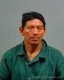 Mugshot of Neftali Mendoza Godinez booked in Escambia County, Florida on October 13, 2026