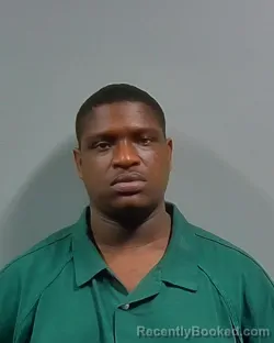 Mugshot of Xavier Vincent Pope booked in Escambia County, Florida on October 13, 2026